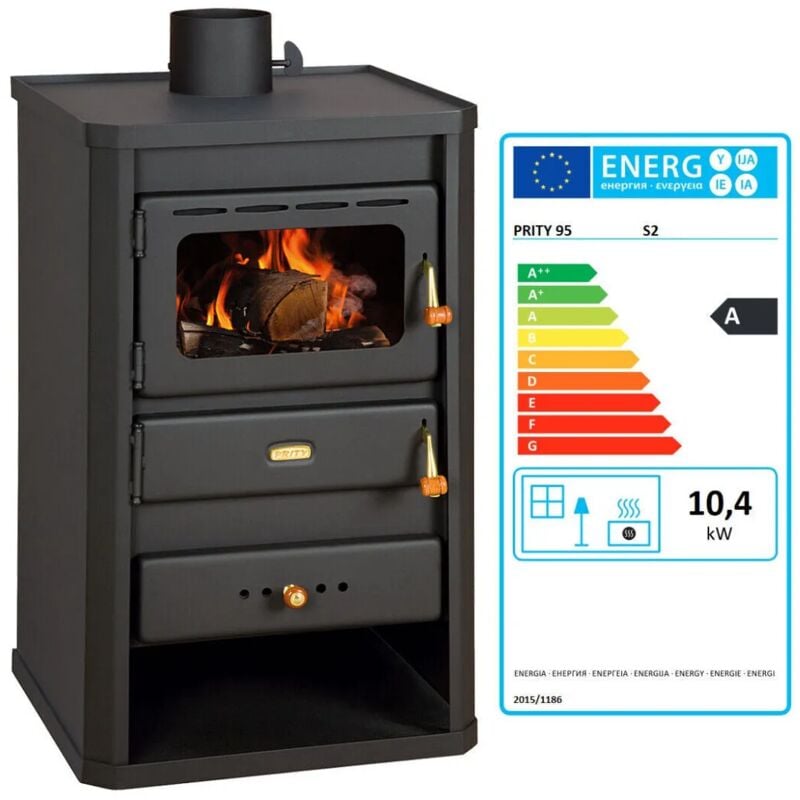 

ESTUFA DE LEÑA Prity S2 - 10 KW - EcoDesign 2022