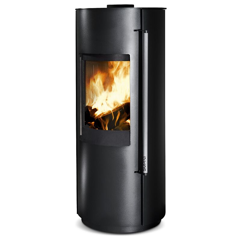 

Estufa de leña 6kW negro LUCIE - Supra