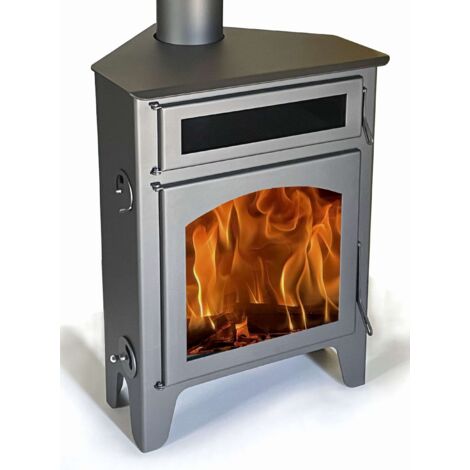 Estufa de leñade rincón mod. R2 Horno Max - 11 KW