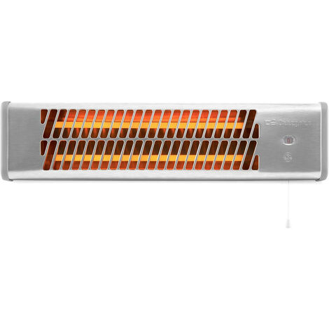 ESTUFA DE PARED ORBEGOZO BB 5000 2 BARRAS CUARZO PARA BAÑO 1200W