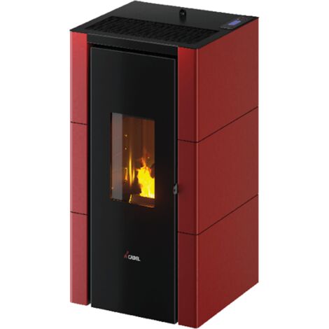 Estufa de pellet Cristal 7 Potencia 7KW