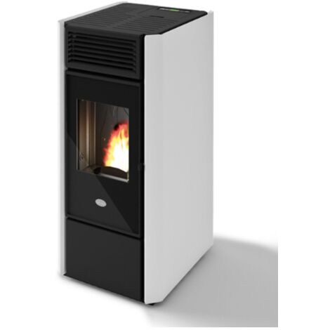 Estufa De Pellet Eva Calòr MILLY 901646000 Acabado Blanco