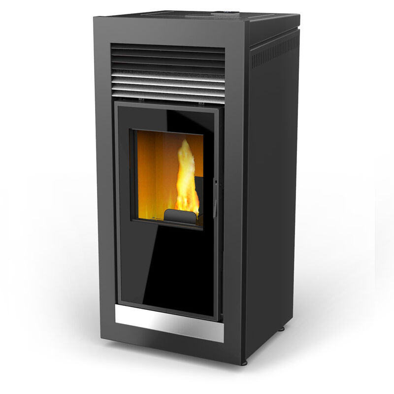 

Lasian - Estufa de Pellet Qube evo 10 kw negro