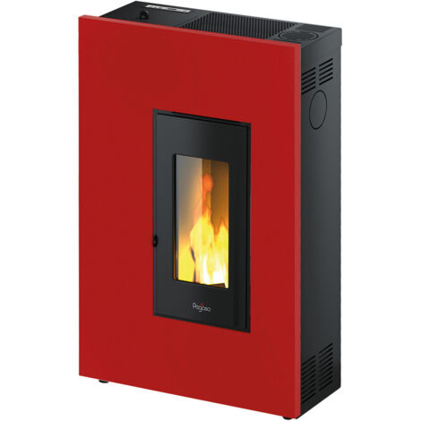 Estufa de Pellet 'Madison 5' Color Rojo