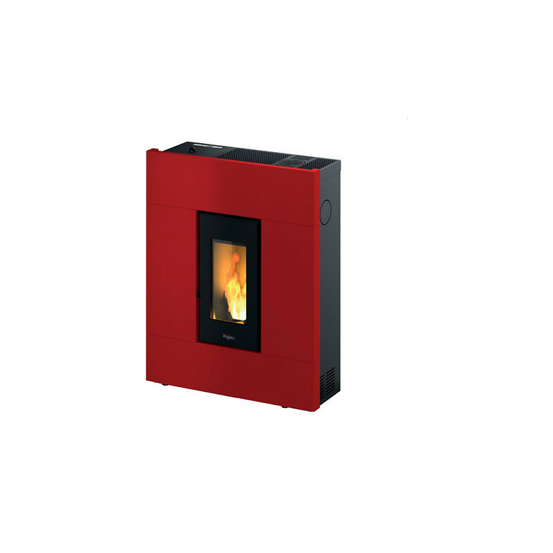 

Estufa de Pellet PASILLO 8 KW Rojo