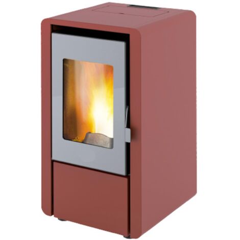 Estufa de Pellet PETIT 6 KW BURDEOS - Eider Biomasa