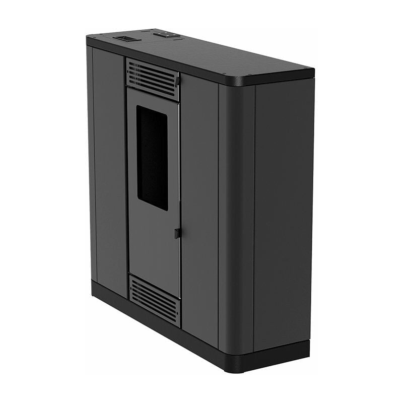 

Estufa de pellet 10kW Slim Ekallor Metlor Color NEGRO