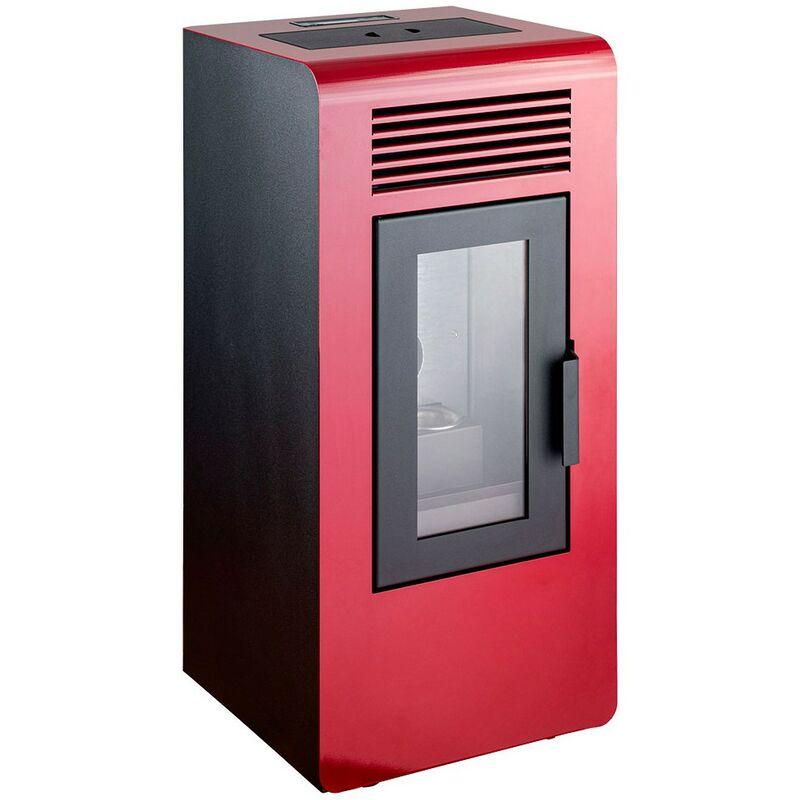 

Mantefer - Estufa de pellet Tectro eco 1700 5,9kW 175m2 Rojo - Rojo