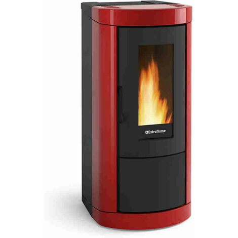Estufa de pellets de leña bordelesa 8kw - MIETTAEVOBORDEAUX - nordica extraflame -