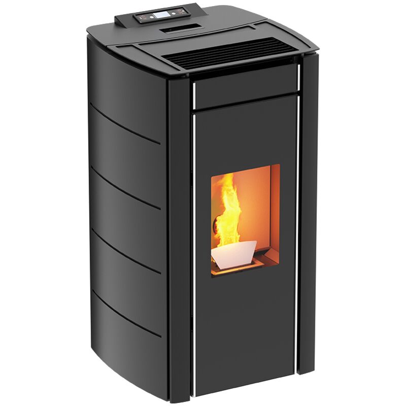 

Estufa de pellets ERMETICA 98 BASIC 10C - (10 kW), Canalizada - Negra