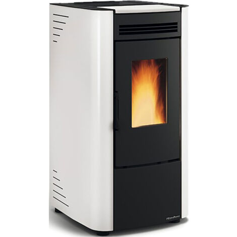 Estufa de pellets Ketty Evo 2.0 Bordeaux – 6,5 kW – La Nordica – Calefacción compacta para ambientes de hasta 187 m³