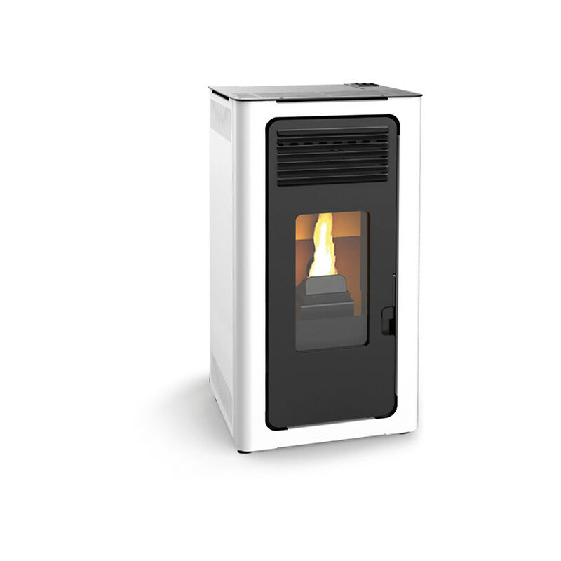 

Estufa de pellets Lasian Audax 10 KW color Blanco