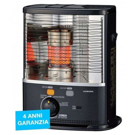 Estufa de petróleo con mecha RX2485 2,4 kW – cámara mejorada, sistema de apagado rápido – ideal para 30 m² – Tecno Air System