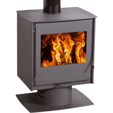 Estufa Eco Design Mod. Toscana 8 kw Titanium - Juan Panadero