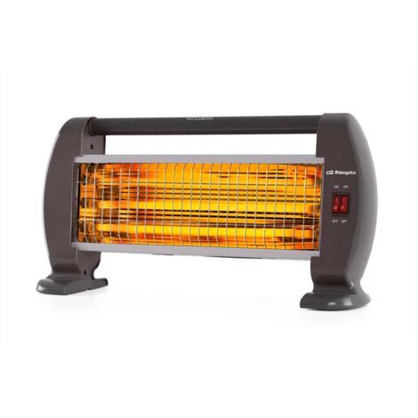Estufa Eléctrica Cristal de cuarzo 1200W Colocación Escritorio, P