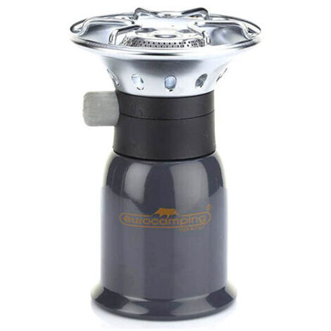 Estufa Eurocamping Millenium Normal Steel Para Camping Encendido Piezoeléctrico