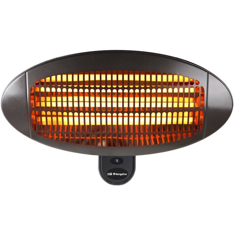 

Estufa Exterior Cuarzo Pared 2000W