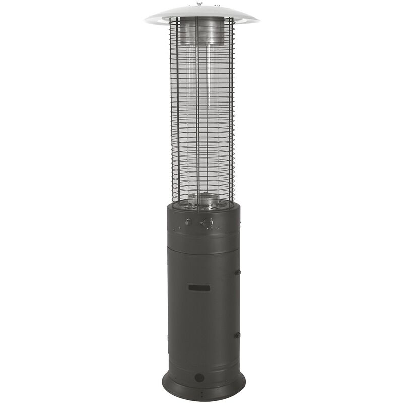 

Estufa gas exterior cilindrica 186 cm con ruedas