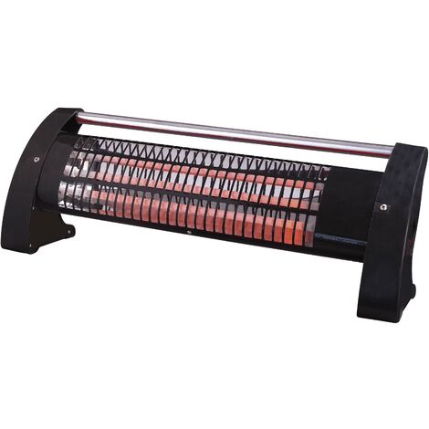 Estufa halógena con pie 3 potencias 400 / 800 / 1200W