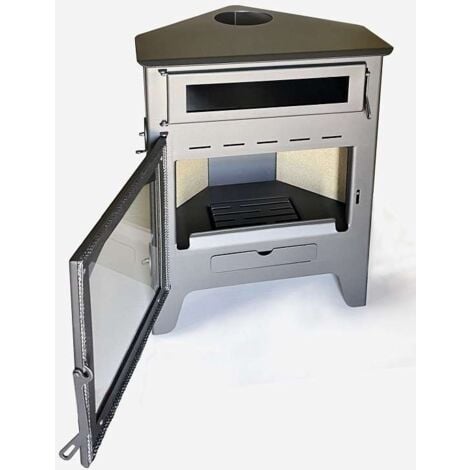 Estufa Hibrida de leña y pellets Ártico Plus 11,5 KW - Juan Panadero