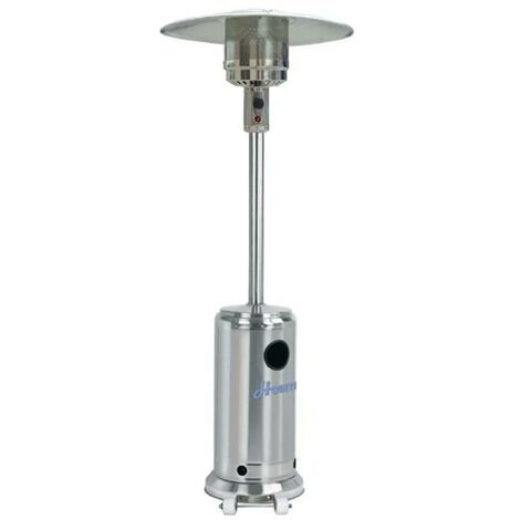 Estufa para exterior a gas diseño hongo acero inoxidable Hobeto 103465