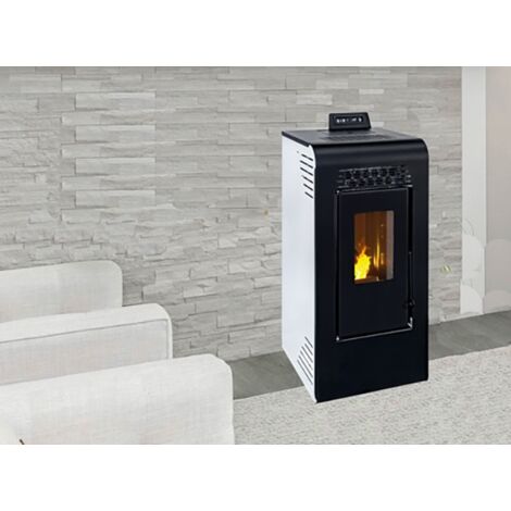 ESTUFA PELLET BURDEOS POWER 8 - 8 KW