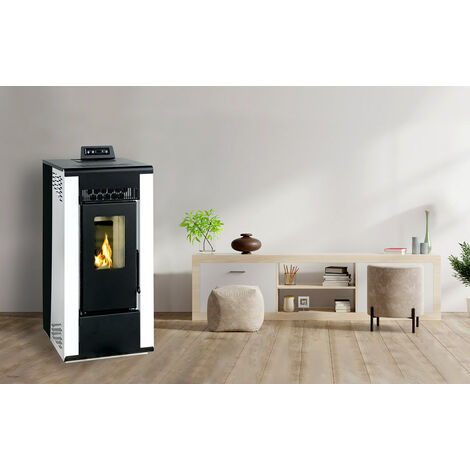 ESTUFA PELLET ENERGREEN 10,5 KW BURDEOS