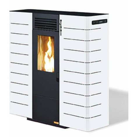 Estufa Pellet y Hueso de Pasillo Baeza Pyreias 8 KW