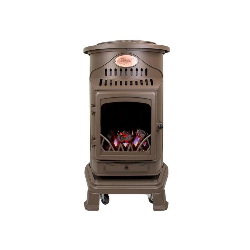 

Fireside - Estufa portátil a gas Provence Marrón 3,4 kW
