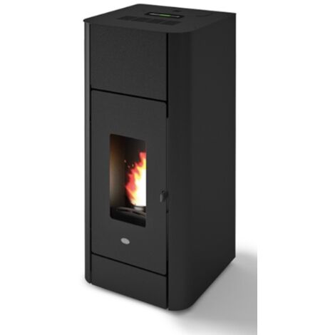 Estufa Termo Pellet Eva Calòr FRIDA 17,5 901680300 Acabado Negro