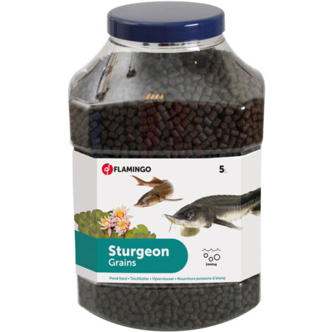 Esturgeons nourriture en granulés ø 6 mm 5 Litres - Flamingo