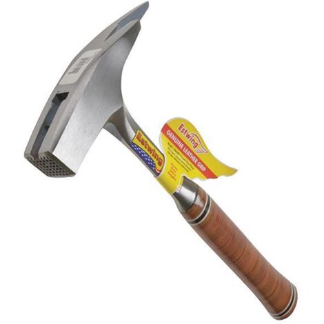 Estwing E239MM Roofers Pick Hammer - Leather Grip, Milled Face