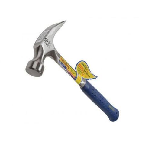 Estwing E3 Vinyl Grip Straight Claw Hammer 20oz