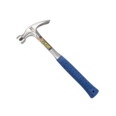 Estwing E320S 20oz Straight Claw Hammer - Vinyl Grip