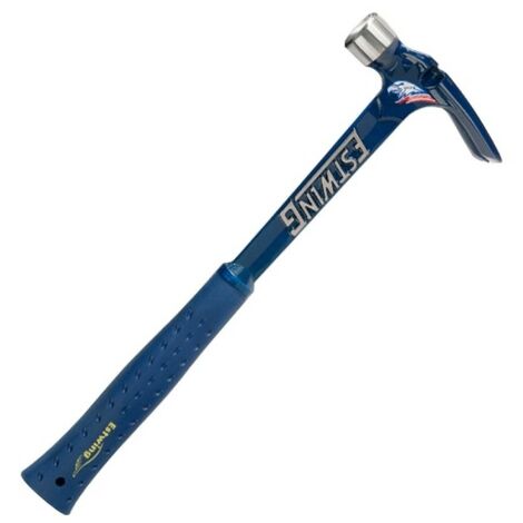 Estwing E615S 15oz Ultra Series Straight Claw Framing Hammer Blue Shock Reduction Grip Length 400mm