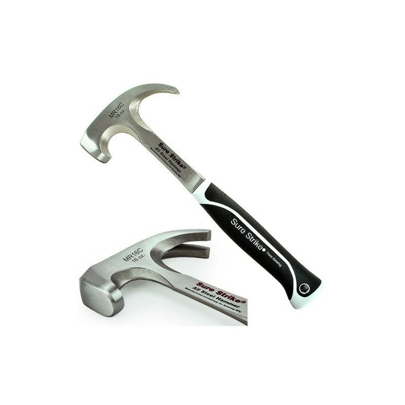 Surestrike Curve Claw All Steel Hammer 16oz 450g ESTEMR16C EMR16C - Estwing