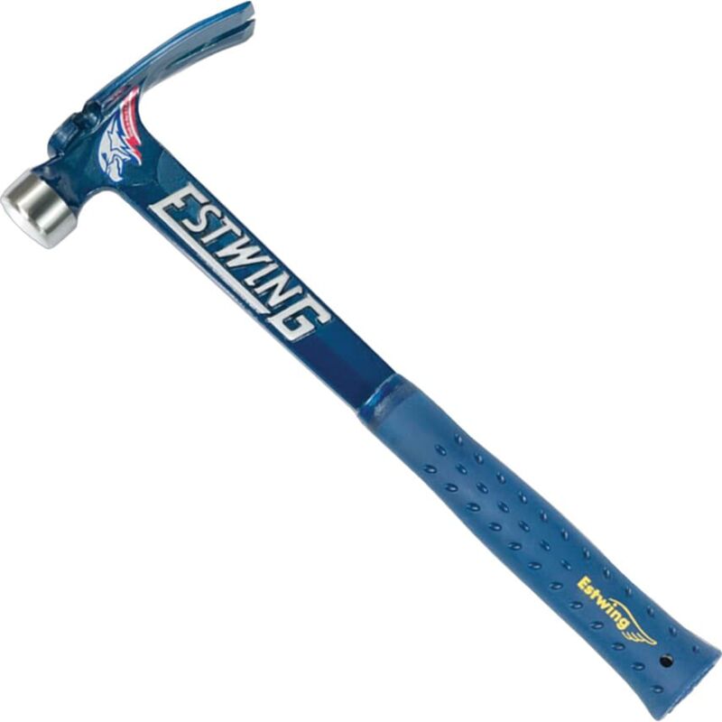 Estwing - E6/19S Framing Hammer, 19oz (539G) Long Handle, Blue Vinyl Grip