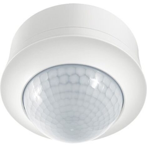 ESYLUX Decken-Präsenzmelder ws EB, 360 Grad, 24m PD-C360i/24DUOplusSM
