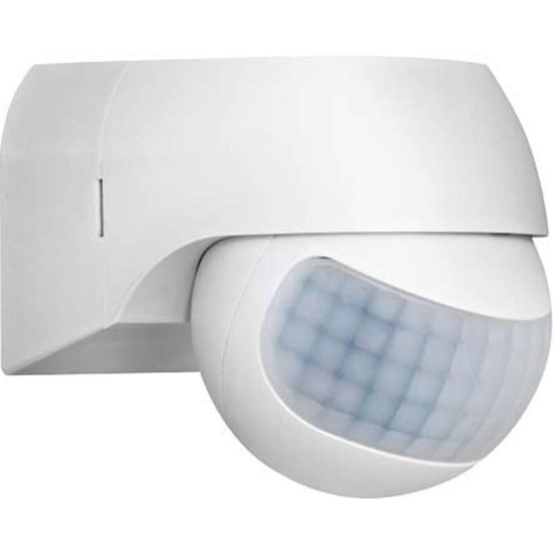 Esylux - EM10055089 montage apparent (en saillie) Détecteur de mouvements 180 ° blanc IP44