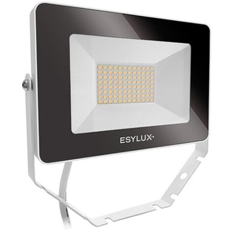 Esylux LED-Strahler 30W OFL/AFL BASIC 3000K ws 1LED IP65 mt Konv breitstrahlend OFLBASICLED30W3000KWH
