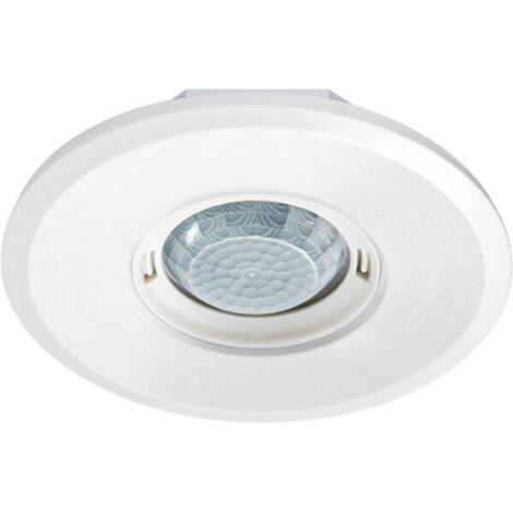 Esylux Präsenzmelder modern weiß Ø 104 mm