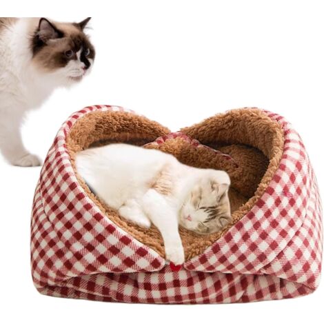Et Paniers pour Chats Nid De Sommeil Pliable avec Un Matelas