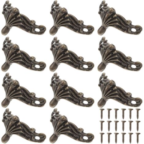 et protections d angle en zinc pour bo tes bijoux 25 vis