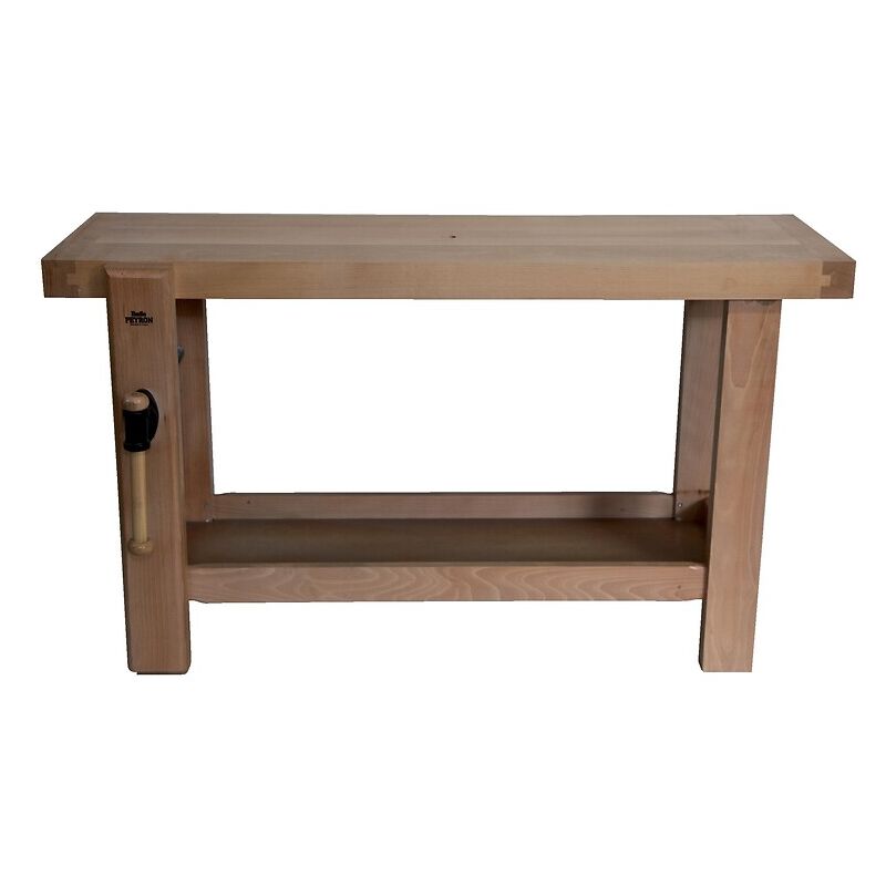 Emile Peyron - tabli bois menuisier, largeur plateau 500 mm, longueur plateau 1500 mm, référence 152