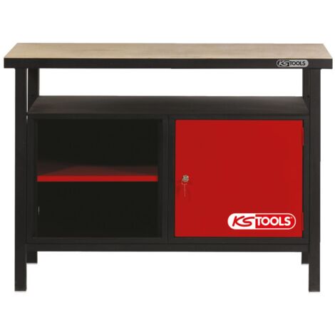 Etabli d'atelier 1 porte, 840x1200x600mm