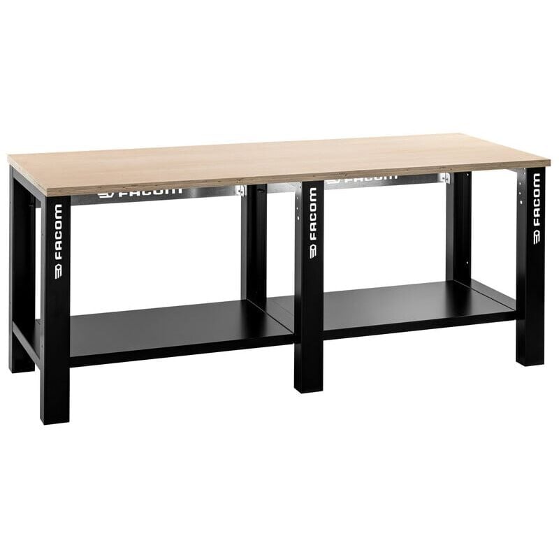 Facom - Etabli d'atelier Plateau bois - 2 m WB2.2000WPF