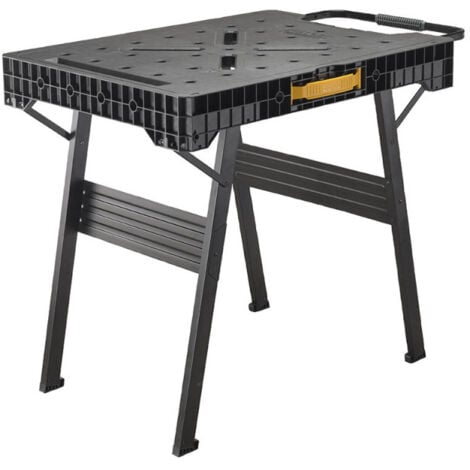 établi, pliable, Mobile, 100 kg, travail Table, drap-housse, Scie