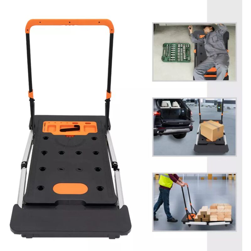 Senderpick - tabli portable 7 en 1 Scierie pliante Établi réglable en hauteur 1090 x 550 mm Capacité de charge 550LBS