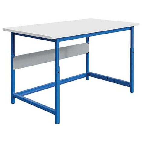 Etabli réglable - Dimensions 2000x750x770/1050mm - Bleu RAL5015 - W010020593-BI