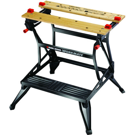 Établi réglable en hauteur BLACK+DECKER Workmate WM626